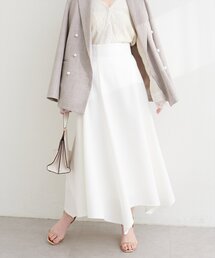 natural couture | サイド釦イレヘムスカート(スカート)