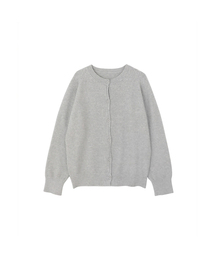 Round neck Button Knit Cardigan (4colors)