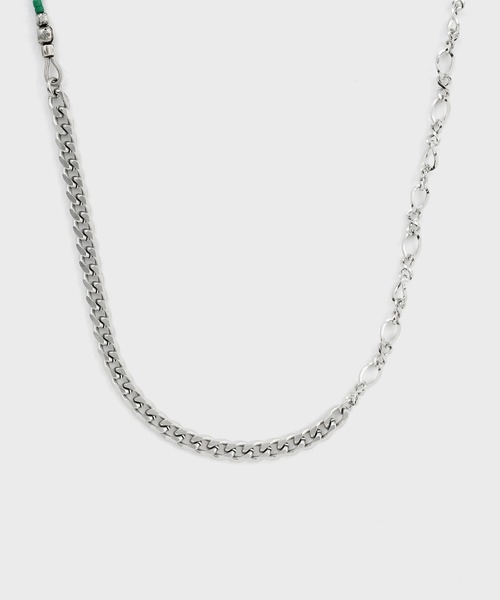 Paul Smith(ポールスミス)の「“Mix Beads” チェーンネックレス【160931 210B】(ネックレス・メンズ・シルバー・FREE)」の1枚目の写真