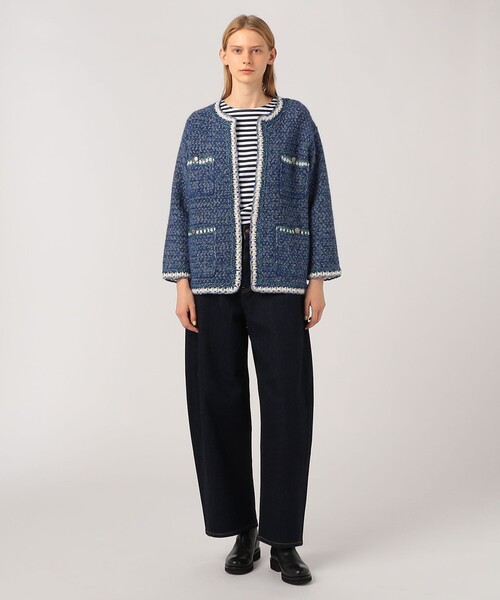 RED CARD TOKYO（レッドカード）の「【別注】RED CARD TOKYO POLLY デニムパンツ（デニムパンツ・レディース・ブルー/ネイビー・24/23/26/25）」の3枚目の写真