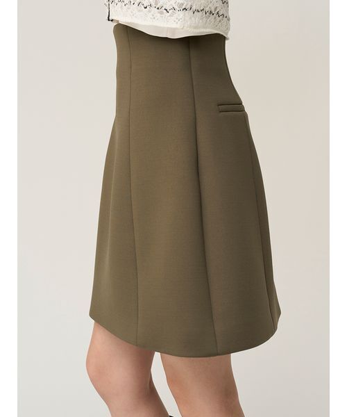 SNIDEL（スナイデル）の「構築ミニスカート（スカート・レディース・ネイビー/アイボリー/カーキ・0/1）」の8枚目の写真