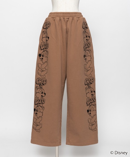 WCJ(ダブルシージェイ)の「Disney / SWEAT PANTS(スウェットパンツ・レディース・ブラウン/グリーン/レッド/イエロー/ブルー/グレー/ピンク・FREE)」の16枚目の写真