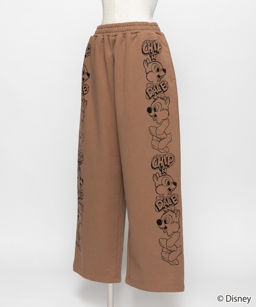 WCJ(ダブルシージェイ)の「Disney / SWEAT PANTS(スウェットパンツ・レディース・ブラウン/グリーン/レッド/イエロー/ブルー/グレー/ピンク・FREE)」の17枚目の写真