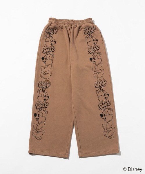 WCJ(ダブルシージェイ)の「Disney / SWEAT PANTS(スウェットパンツ・レディース・ブラウン/グリーン/レッド/イエロー/ブルー/グレー/ピンク・FREE)」の19枚目の写真