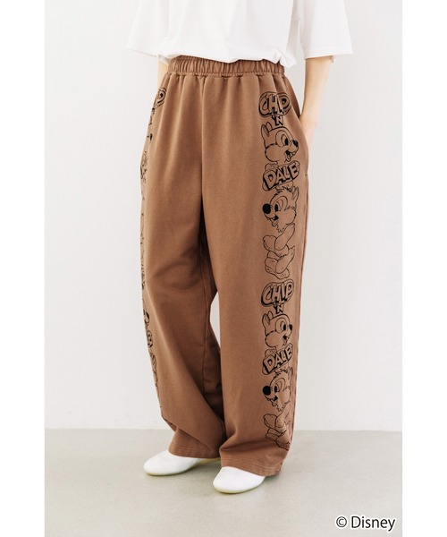 WCJ(ダブルシージェイ)の「Disney / SWEAT PANTS(スウェットパンツ・レディース・ブラウン/グリーン/レッド/イエロー/ブルー/グレー/ピンク・FREE)」の15枚目の写真