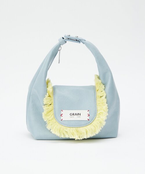 GRAIN（グレイン）の「【WEB限定】【GRAIN/グレイン】フリンジ２WAYミニショルダーバッグ（トートバッグ・レディース・ブルー/ブラウン・FREE）」の14枚目の写真