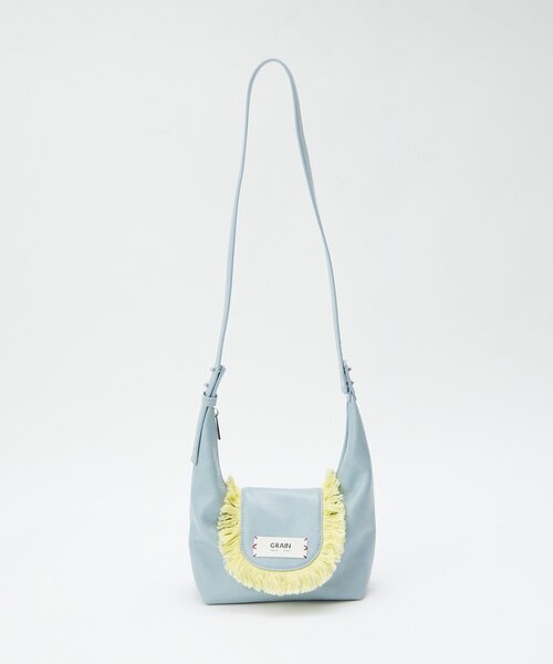 GRAIN（グレイン）の「【WEB限定】【GRAIN/グレイン】フリンジ２WAYミニショルダーバッグ（トートバッグ・レディース・ブルー/ブラウン・FREE）」の22枚目の写真