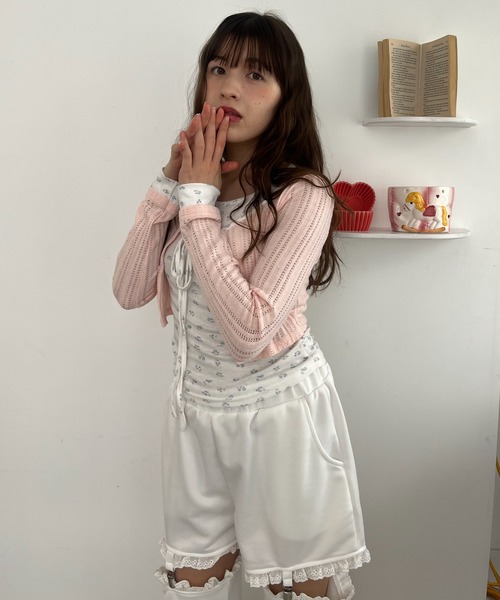 セール】2Way Lace Pants（スウェットパンツ）｜MORE self LOVE（モア