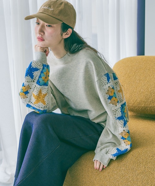 niko and...（ニコアンド）の「ストライプスウェットタイトスカート（スカート・レディース・ネイビー/ブラック/キャメル・MEDIUM/LARGE）」の9枚目の写真