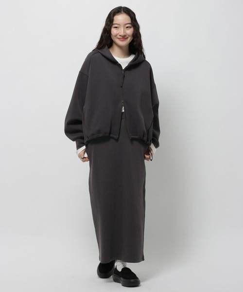 niko and...（ニコアンド）の「ストライプスウェットタイトスカート（スカート・レディース・ネイビー/ブラック/キャメル・MEDIUM/LARGE）」の22枚目の写真