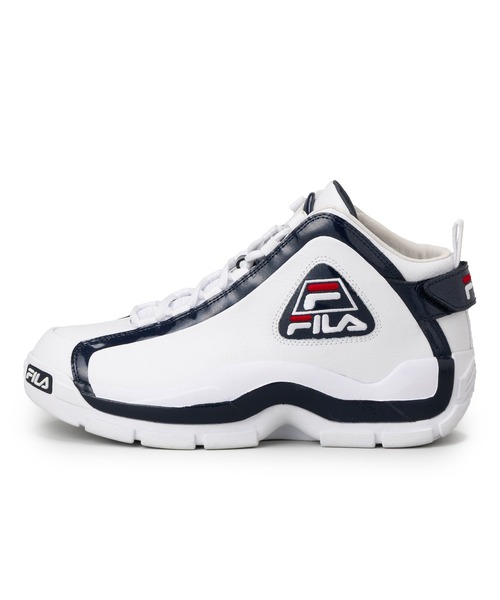 FILA(フィラ)の「GRANT HILL 2 / グラントヒル2 / バスケ / 厚底スニーカー(スニーカー・メンズ・ホワイト・23.0cm/23.5cm/24.0cm/24.5cm/25.0cm/25.5cm/26.0cm/26.5cm/27.0cm/27.5cm/28.0cm/29.0cm/30.0cm/31cm)」の4枚目の写真