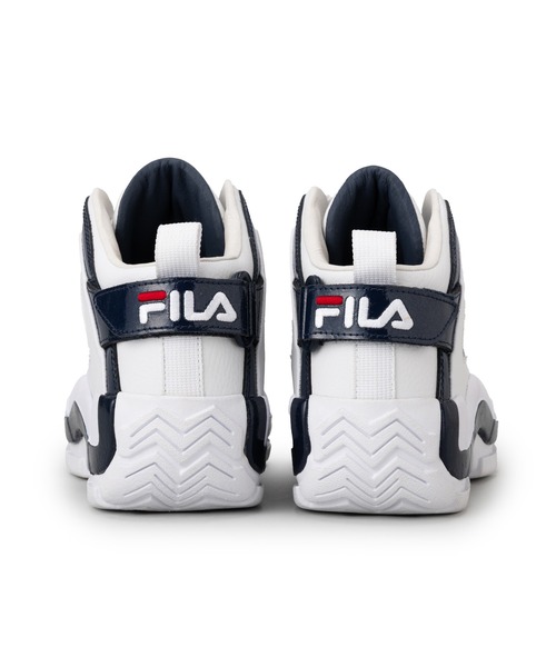 FILA(フィラ)の「GRANT HILL 2 / グラントヒル2 / バスケ / 厚底スニーカー(スニーカー・メンズ・ホワイト・23.0cm/23.5cm/24.0cm/24.5cm/25.0cm/25.5cm/26.0cm/26.5cm/27.0cm/27.5cm/28.0cm/29.0cm/30.0cm/31cm)」の3枚目の写真