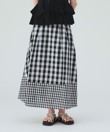クレイジーギンガム フレアスカート