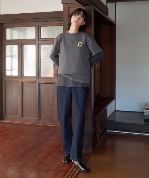 COVERNAT(カバーナット)の「クールコットンCロゴTシャツホワイト(Tシャツ/カットソー・レディース・その他・SMALL/MEDIUM/LARGE/X-LARGE/XX-LARGE/X-SMALL)」の9枚目の写真