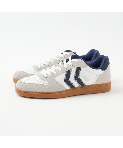hummel(ヒュンメル)の「hummel/ヒュンメル HANDBALL PERFEKT NS(スニーカー・メンズ・ホワイト×レッド/ホワイト×ネイビー・23cm/24cm/25cm/25.5cm/26.5cm/27cm/28cm)」の3枚目の写真