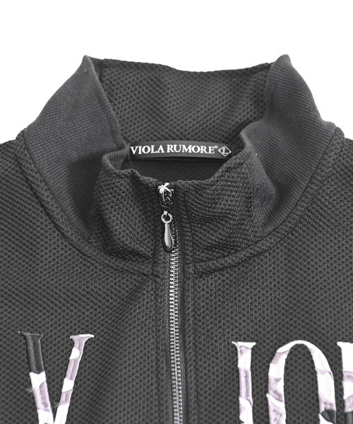 VIOLA（ヴィオラ）の「『VIOLA rumore/ヴィオラ ルモーレ』刺繍フルZIP JKT（ブルゾン・メンズ・ブラック/オフホワイト・L/XL/M）」の11枚目の写真