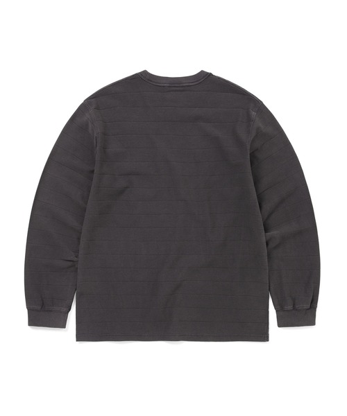 Border Jacquard L/S Tee（Tシャツ/カットソー）｜thisisneverthat