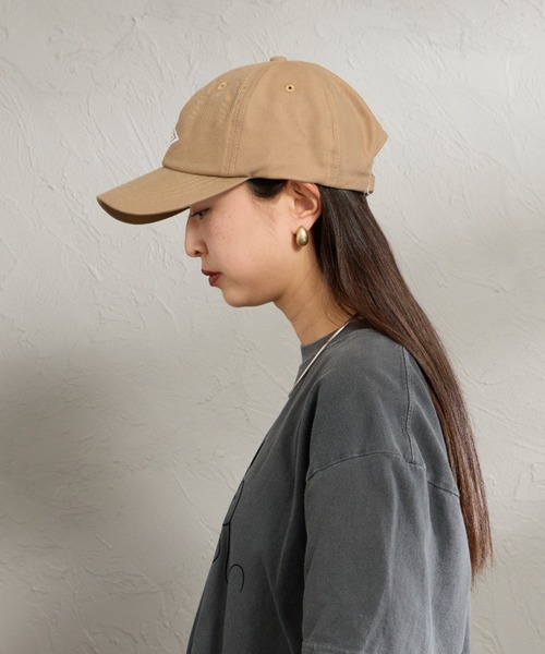 UMBRO（アンブロ）の「【WEB先行予約】[UMBRO/アンブロ] 別注 ワンポイント刺繍ロゴ キャップ（キャップ・レディース・ベージュ/グレー/ブラック・F）」の15枚目の写真