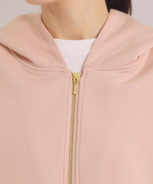 ITS'DEMO（イッツデモ）の「【花粉防止／洗濯機OK】ダンボールパーカー（パーカー・レディース・ベビーピンク/ブラック/アイボリー/ナチュラル・00）」の11枚目の写真