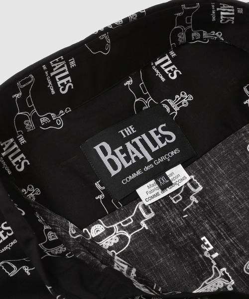 THE BEATLES COMME des GARCONS(ザ ビートルズ コムデギャルソン)の「THE BEATLES CdG SUBMARINE PRINTED LONG SLEEVE SHIRT BLACK(シャツ/ブラウス・メンズ・ブラック・XS/S/XXL)」の6枚目の写真