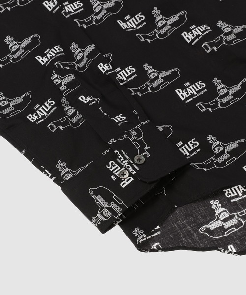 THE BEATLES COMME des GARCONS(ザ ビートルズ コムデギャルソン)の「THE BEATLES CdG SUBMARINE PRINTED LONG SLEEVE SHIRT BLACK(シャツ/ブラウス・メンズ・ブラック・XS/S/XXL)」の4枚目の写真