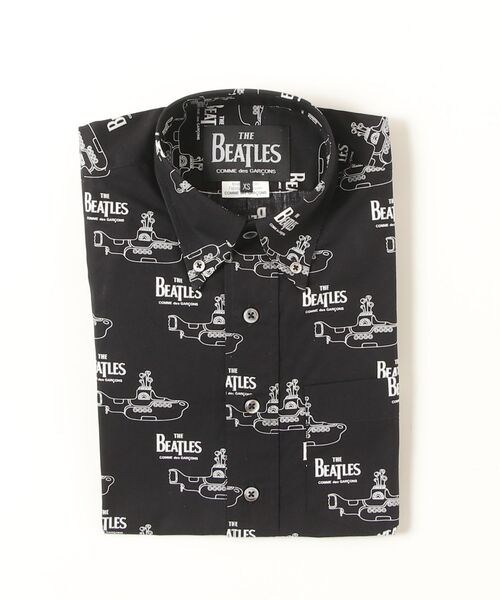 THE BEATLES COMME des GARCONS(ザ ビートルズ コムデギャルソン)の「THE BEATLES CdG SUBMARINE PRINTED LONG SLEEVE SHIRT BLACK(シャツ/ブラウス・メンズ・ブラック・XS/S/XXL)」の2枚目の写真