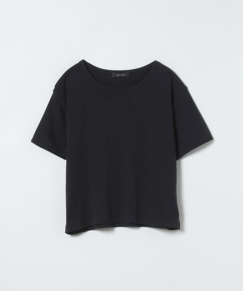 JEANASIS（ジーナシス）の「SuperiorコットンフライスTEE SS/666094（Tシャツ/カットソー・レディース・ブラック/グレー/レッド/ホワイト/ライトブルー・FREE）」の3枚目の写真