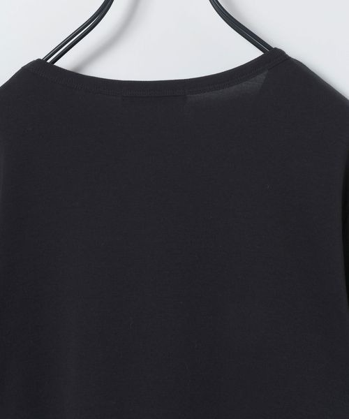 JEANASIS（ジーナシス）の「SuperiorコットンフライスTEE SS/666094（Tシャツ/カットソー・レディース・ブラック/グレー/レッド/ホワイト/ライトブルー・FREE）」の10枚目の写真