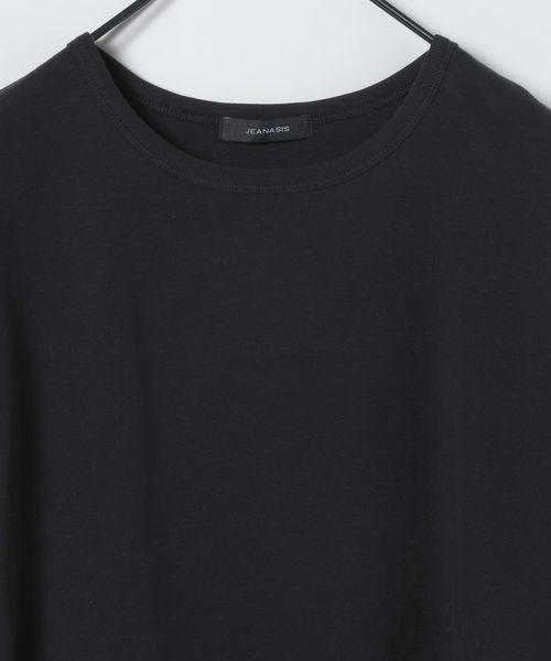 JEANASIS（ジーナシス）の「SuperiorコットンフライスTEE SS/666094（Tシャツ/カットソー・レディース・ブラック/グレー/レッド/ホワイト/ライトブルー・FREE）」の7枚目の写真