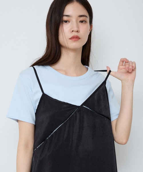 JEANASIS（ジーナシス）の「SuperiorコットンフライスTEE SS/666094（Tシャツ/カットソー・レディース・ブラック/グレー/レッド/ホワイト/ライトブルー/グリーン系その他・FREE）」の17枚目の写真