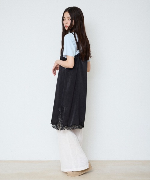 JEANASIS（ジーナシス）の「SuperiorコットンフライスTEE SS/666094（Tシャツ/カットソー・レディース・ブラック/グレー/レッド/ホワイト/ライトブルー/グリーン系その他・FREE）」の14枚目の写真