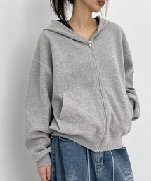 予約商品】パーカー（グレー/灰色系・ジップアップ）ファッション通販
