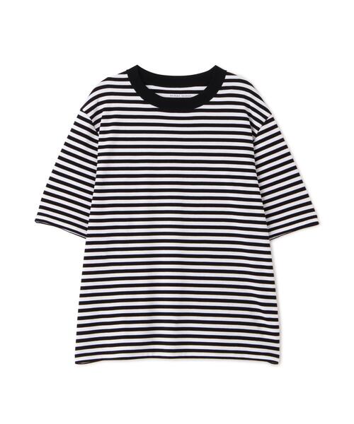 human woman(ヒューマンウーマン)の「◆ゼロロックボーダーTシャツ(Tシャツ/カットソー・レディース・ホワイト系その他3・MEDIUM)」の2枚目の写真