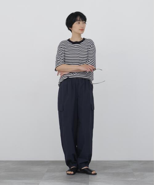 human woman(ヒューマンウーマン)の「◆ゼロロックボーダーTシャツ(Tシャツ/カットソー・レディース・ホワイト系その他3・MEDIUM)」の5枚目の写真
