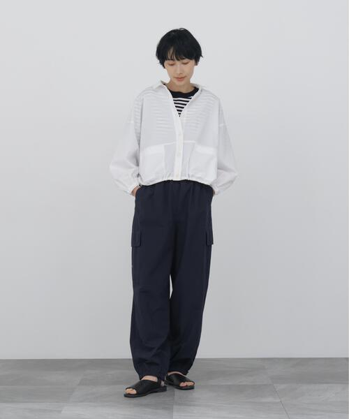 human woman(ヒューマンウーマン)の「◆ゼロロックボーダーTシャツ(Tシャツ/カットソー・レディース・ホワイト系その他3・MEDIUM)」の6枚目の写真