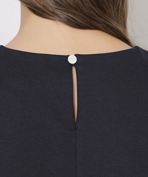 CB CRESTBRIDGE（シービークレストブリッジ）の「【Meシリーズ】パフスリーブチェックワンピース（ワンピース・レディース・ダークネイビー/ホワイト系その他/ベビーピンク・M/S）」の8枚目の写真