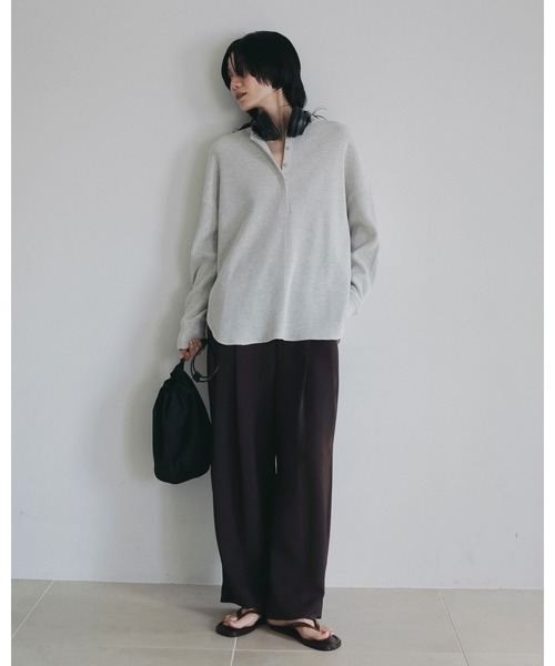 anuke（アンヌーク）の「Nylon Knapsack（ハンドバッグ・レディース・ブラック/ベージュ・FREE）」の3枚目の写真