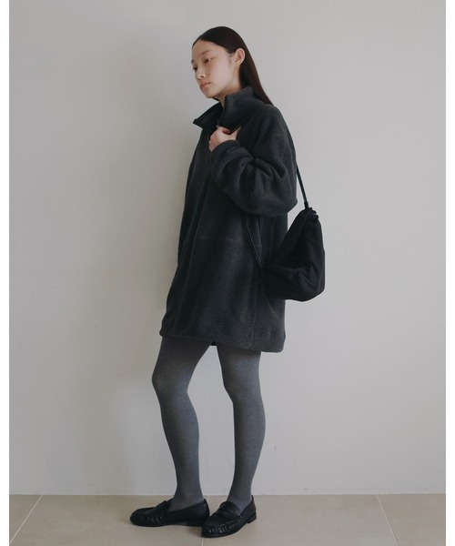 anuke（アンヌーク）の「Nylon Knapsack（ハンドバッグ・レディース・ブラック/ベージュ・FREE）」の4枚目の写真