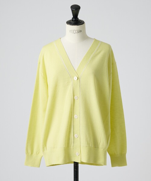 collex（コレックス）の「シアーラインカーディガン（カーディガン/ボレロ・レディース・ピンク/ライトブルー/ブラック・フリー）」の17枚目の写真