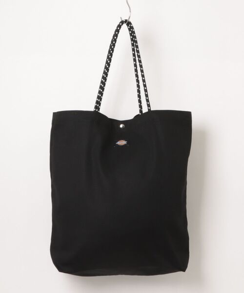 Dickies(ディッキーズ)の「DICKIES / DK LOGO PRINT ROPE TOTE BAG / 81638500(トートバッグ・レディース・オフホワイト/ブラック/アイボリー・ONESIZE)」の4枚目の写真