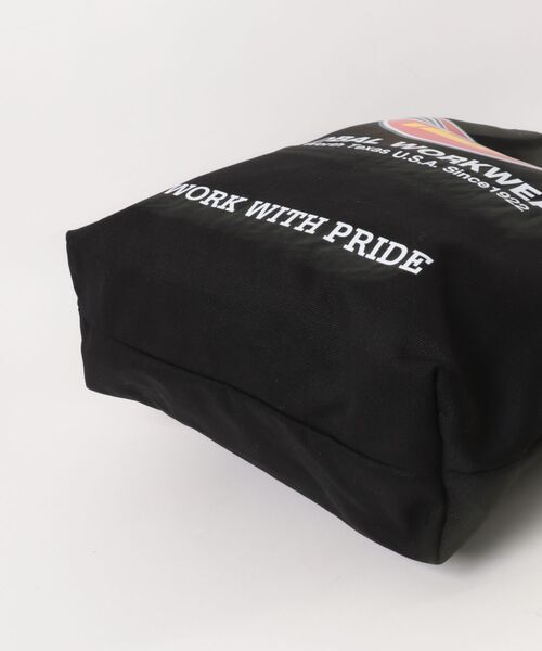 Dickies(ディッキーズ)の「DICKIES / DK LOGO PRINT ROPE TOTE BAG / 81638500(トートバッグ・レディース・オフホワイト/ブラック/アイボリー・ONESIZE)」の5枚目の写真