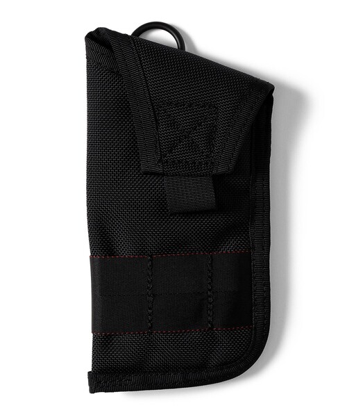 BEAMS PLUS(ビームスプラス)の「【別注】BRIEFING / MOBILE POUCH(トートバッグ・メンズ・ネイビー/グリーン系その他4/ブラック・ONE SIZE)」の4枚目の写真