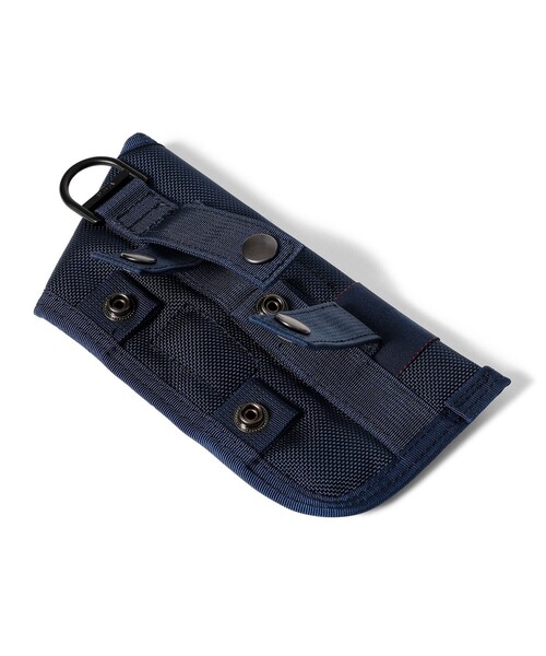 BEAMS PLUS(ビームスプラス)の「【別注】BRIEFING / MOBILE POUCH(トートバッグ・メンズ・ネイビー/グリーン系その他4/ブラック・ONE SIZE)」の7枚目の写真