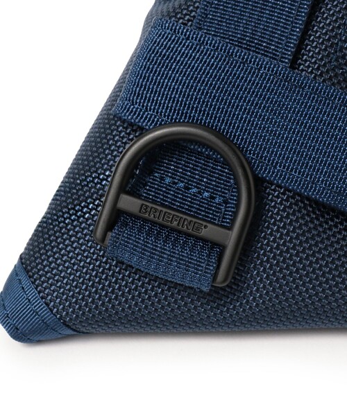 BEAMS PLUS(ビームスプラス)の「【別注】BRIEFING / MOBILE POUCH(トートバッグ・メンズ・ネイビー/グリーン系その他4/ブラック・ONE SIZE)」の13枚目の写真