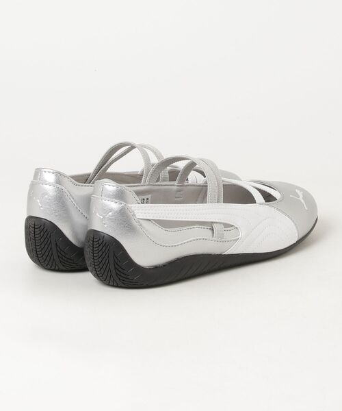 PUMA(プーマ)の「PUMA(プーマ) ウィメンズ スピードキャット バレエ メタリック スニーカー(スニーカー・レディース・シルバー・23.5cm/25.0cm/24.5cm/24.0cm/23.0cm)」の2枚目の写真