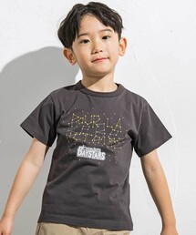BeBe（ベベ）の「【NPB 横浜DeNAベイスターズ】星空ロゴ半袖Tシャツ（Tシャツ/カットソー）」