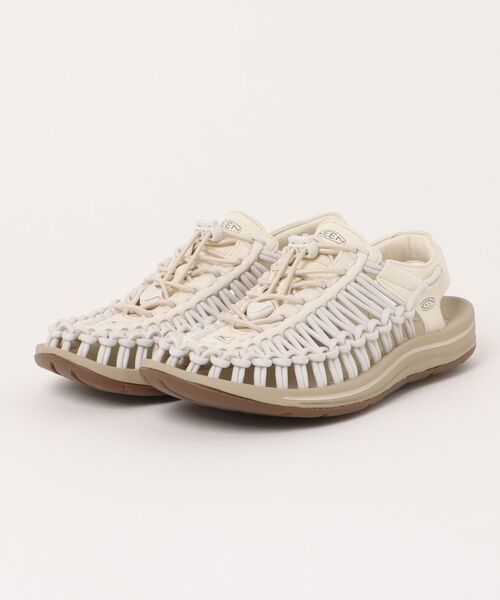 Parade(パレード)の「【KEEN】キーン UNEEK(ユニーク)1014099/1018698(サンダル・レディース・ホワイト/ブラック・24.0cm/23.0cm/24.5cm/25.0cm/25.5cm/23.5cm)」の2枚目の写真