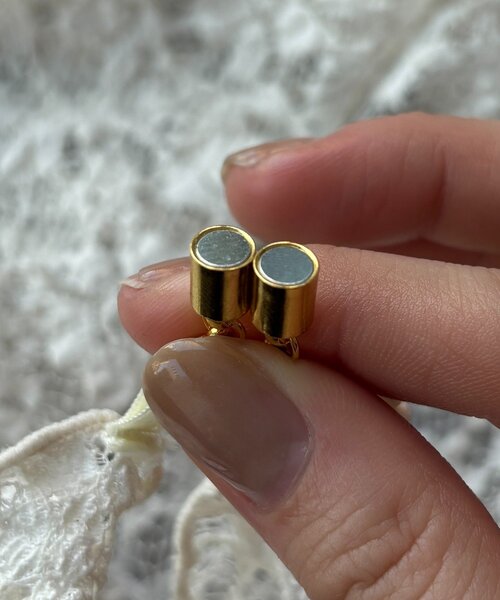 DouDou（ドゥドゥ）の「レースマグネット付スカーフ（ストール/ショール・レディース・ブラック/オフホワイト・FREE）」の16枚目の写真