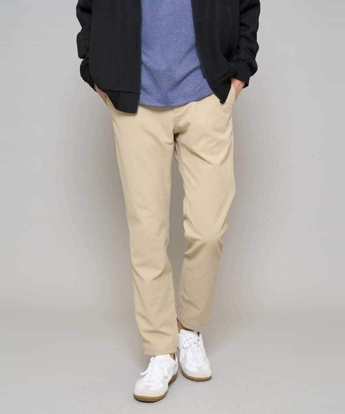 a.v.v（アーヴェヴェ）の「【洗濯機で洗える】ヘリンボーンシアーリブブルゾン（ブルゾン・メンズ・ブラック/グレー・46/48）」の15枚目の写真