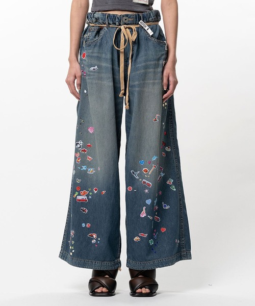 MIHARAYASUHIRO/ミハラヤスヒロ】DENIM HUGE DETAIL PANTS w KIDS